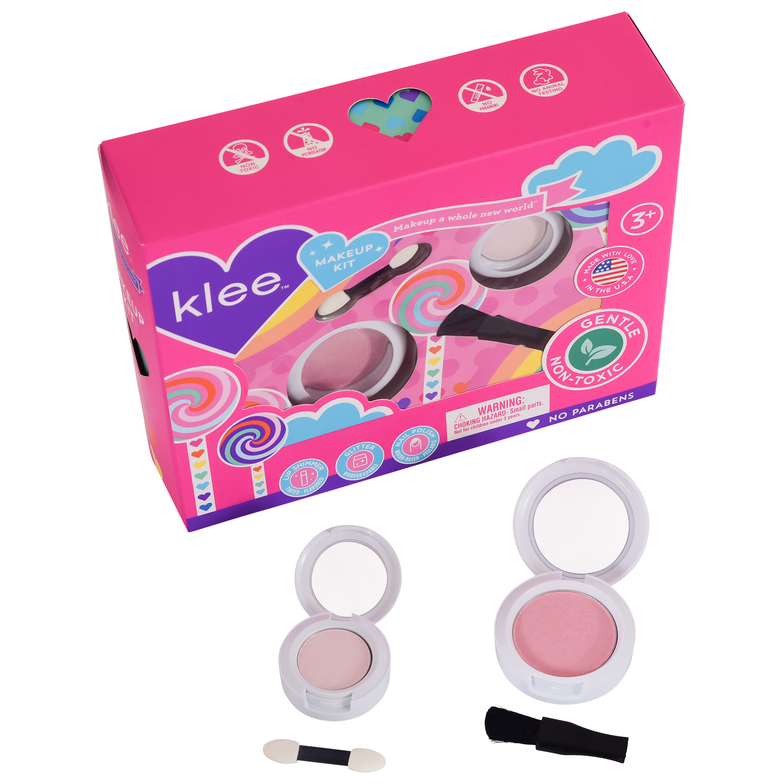 Image of Swish and Sparkle - Pinwheel Love Makeup Kit